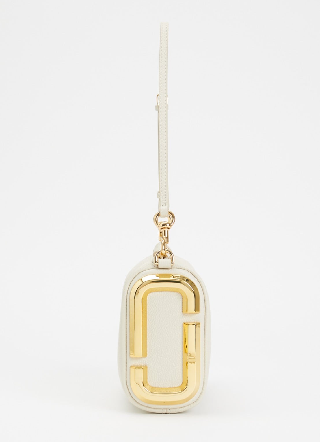 Marc Jacobs The Snapshot schoudertas van leer - detail 3 gebroken wit