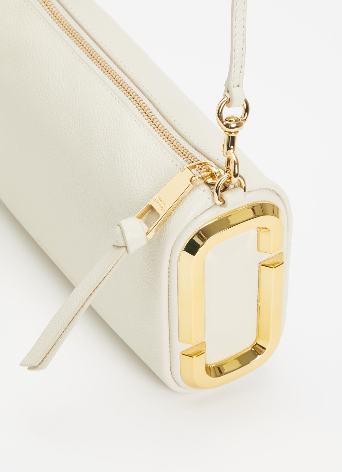 Marc Jacobs The Snapshot schoudertas van leer - detail 4 gebroken wit