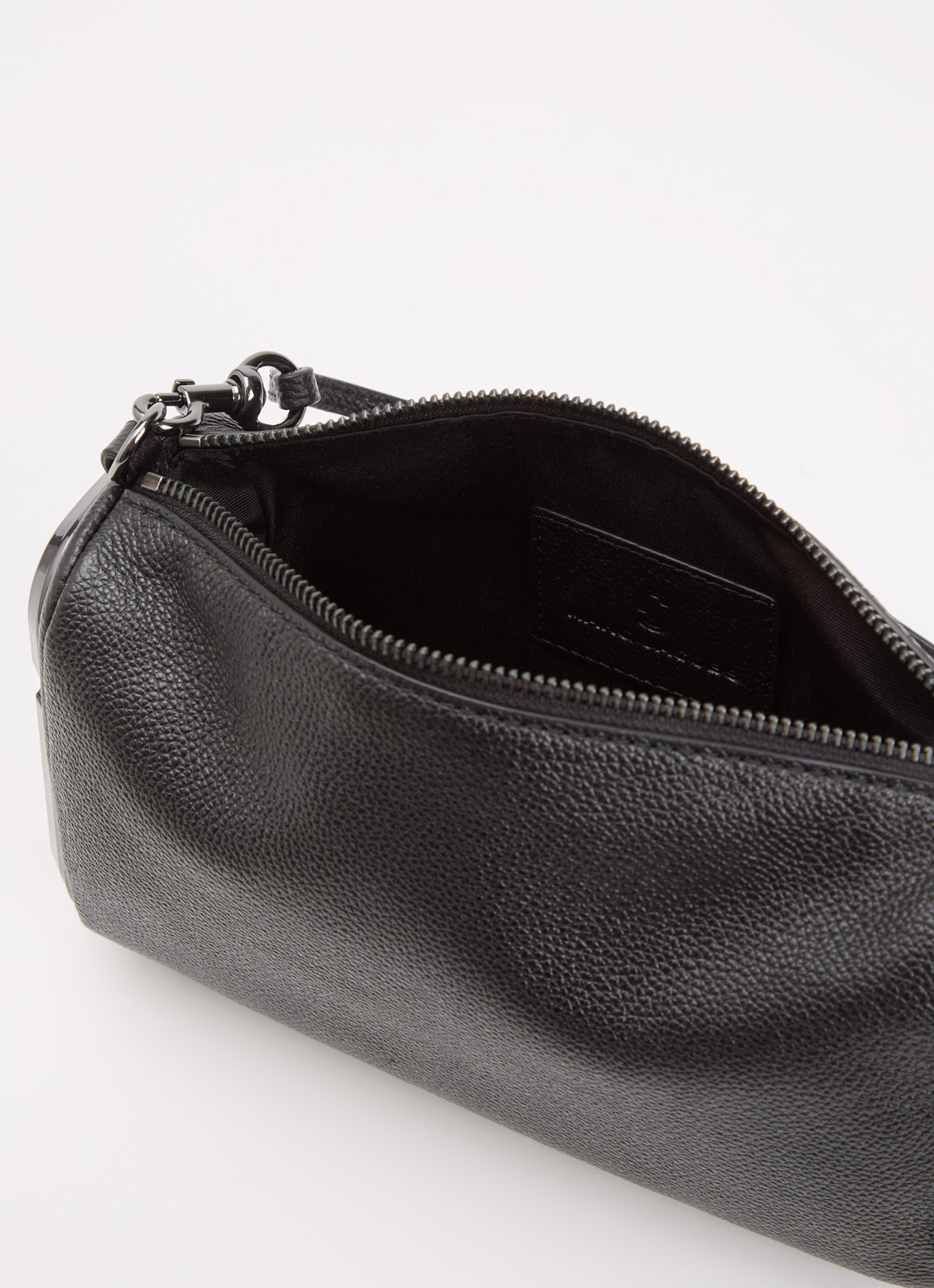 Marc Jacobs The Snapshot schoudertas van leer - detail 2 zwart