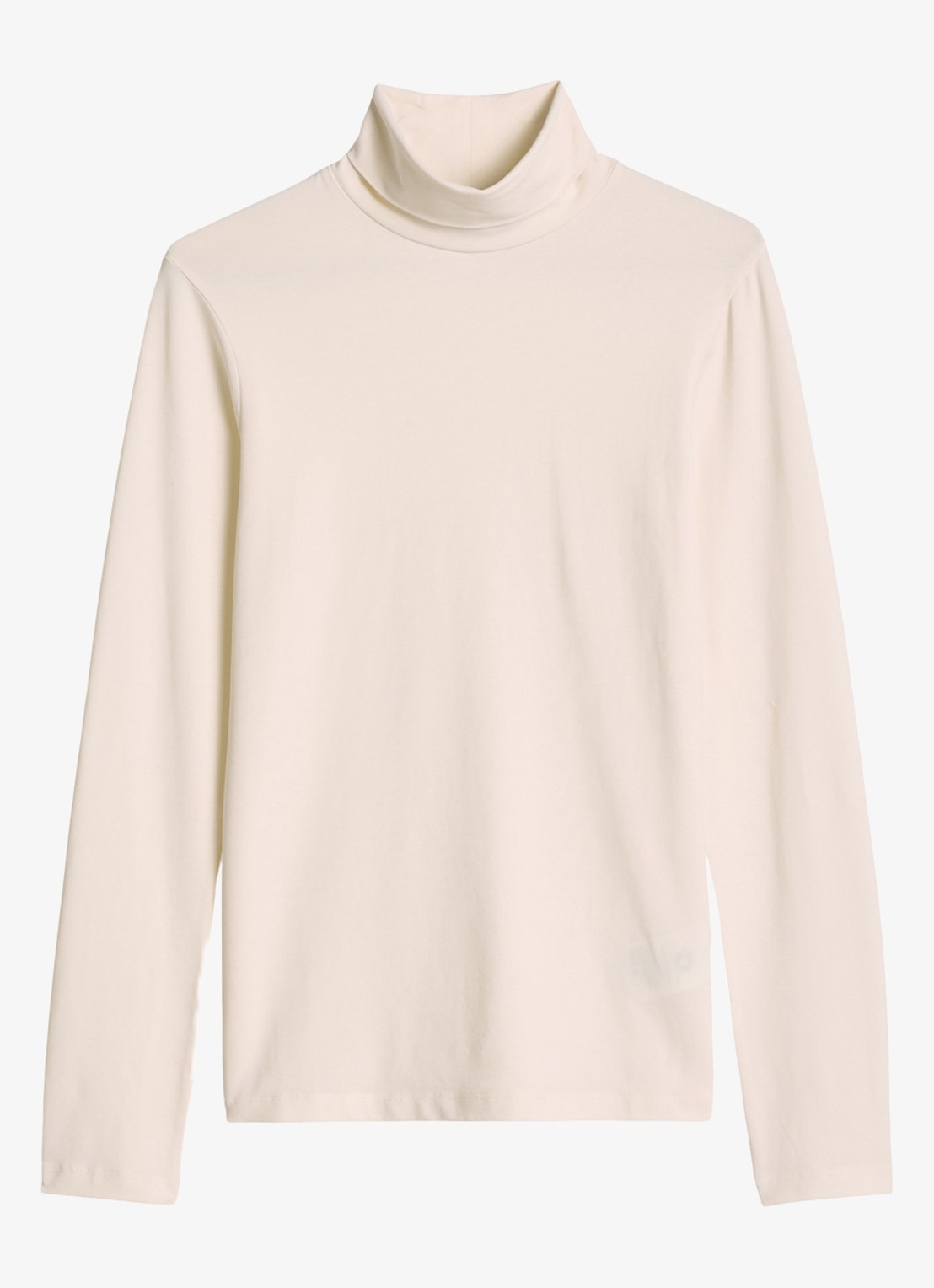 Marc O'Polo Denim Longsleeve met col - voorkant 3 gebroken wit