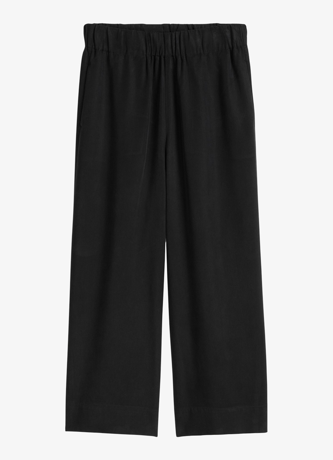 Marc O'Polo Denim Loose fit broek met steekzakken - voorkant 3 black/0001