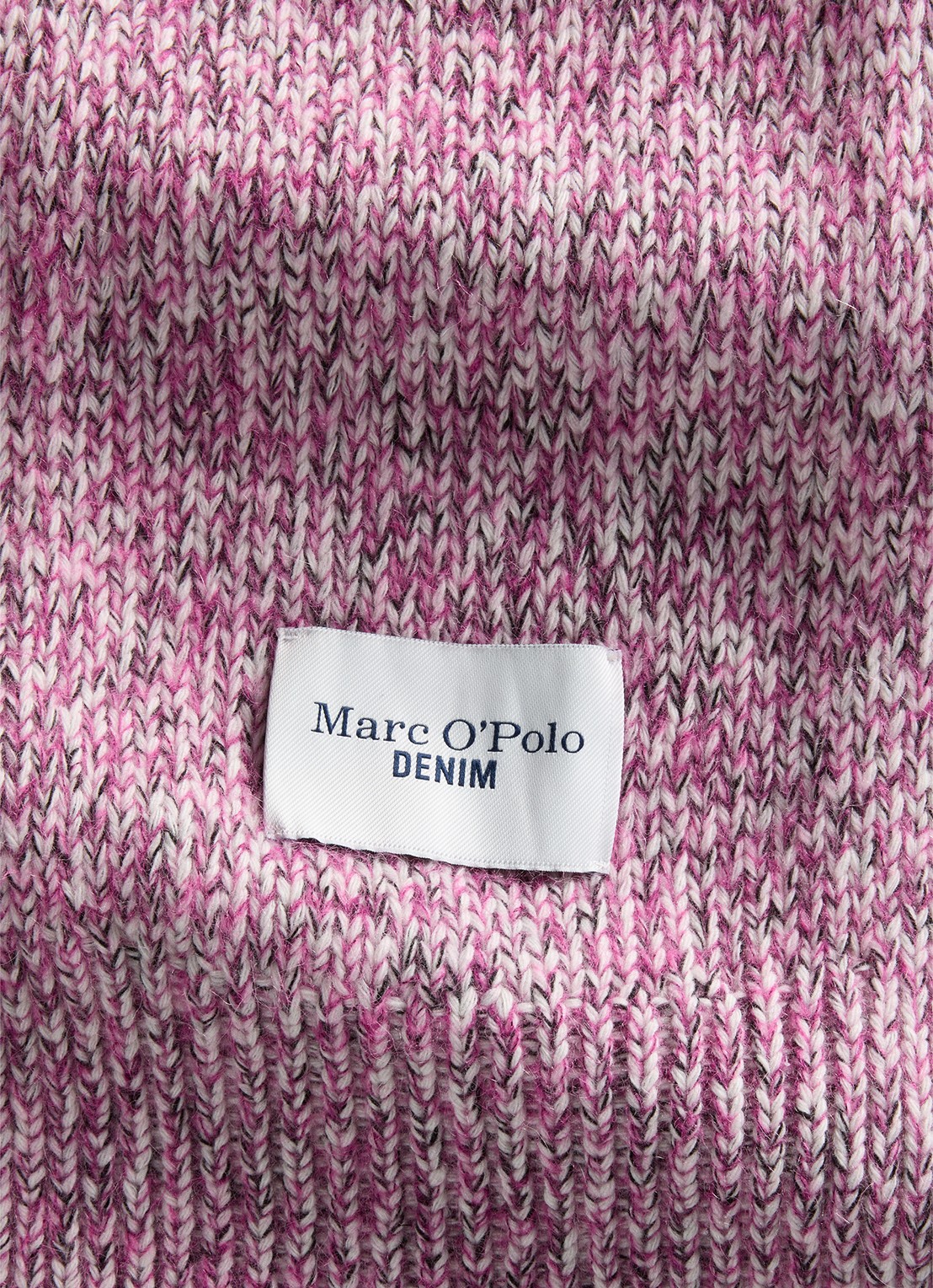 Marc O'Polo Denim Sjaal met logo - detail 3 roze