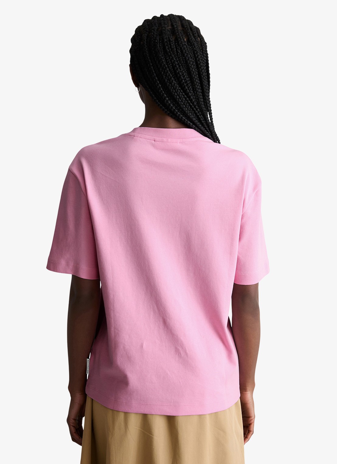 Marc O'Polo Denim T-shirt met ronde hals - achterkant pale bubblegum/8205