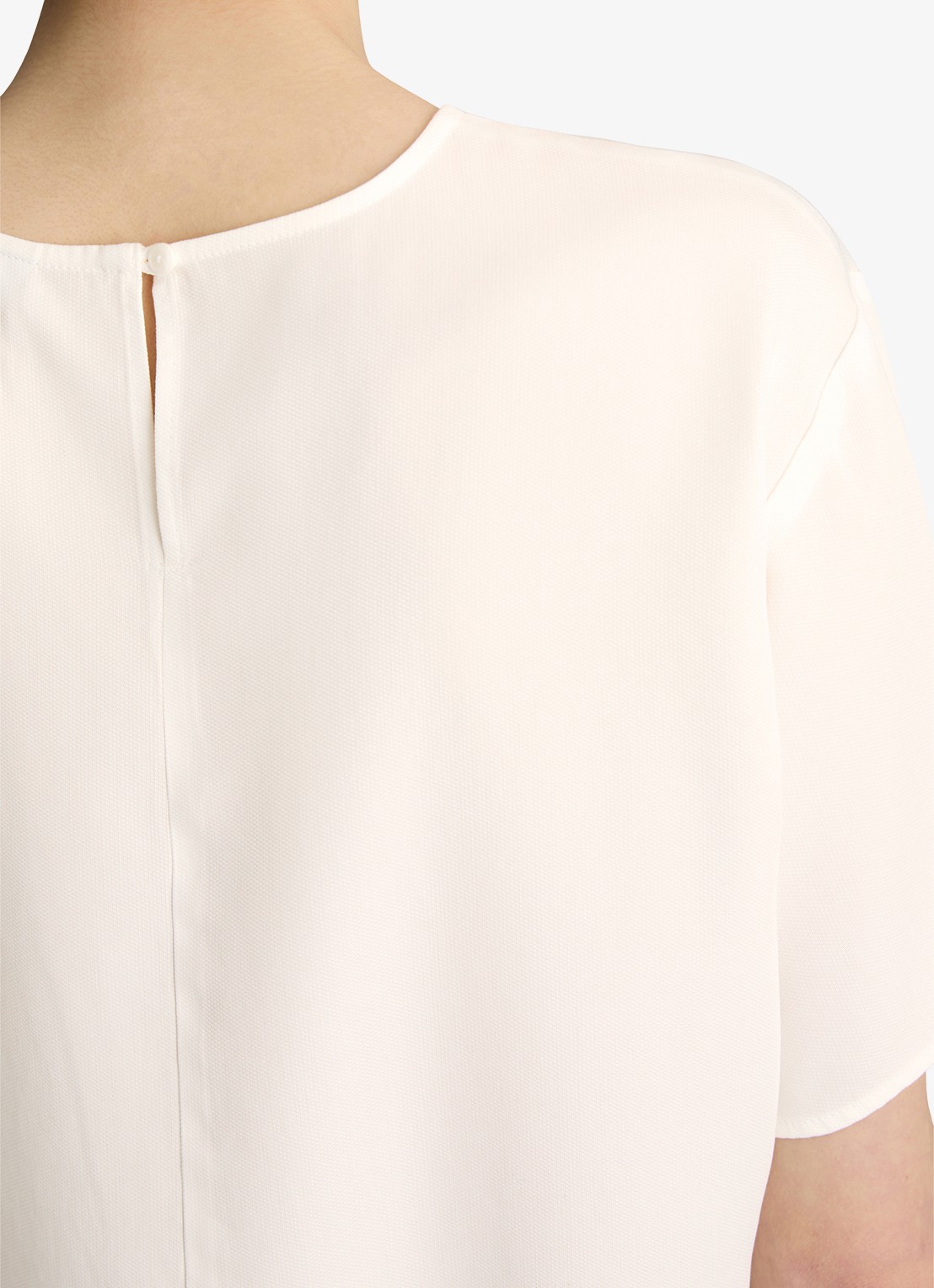 Marc O'Polo Denim Tuniek met ronde hals - detail 5 silky white/1183
