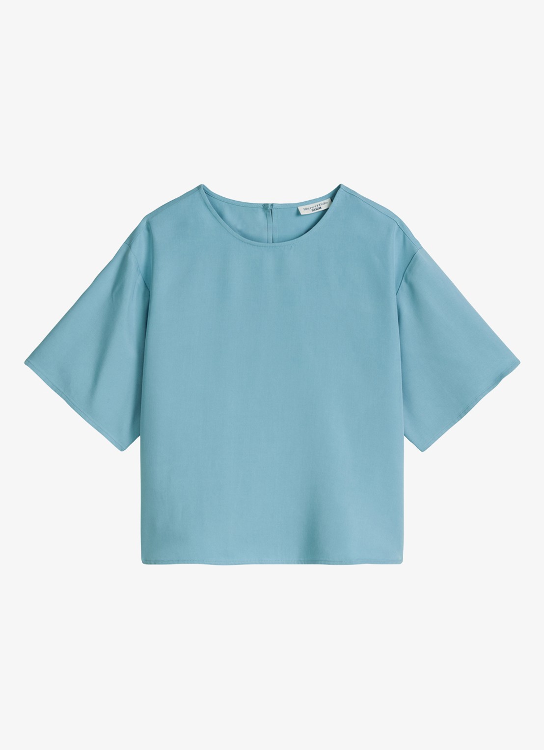 Marc O'Polo Denim Tuniek met ronde hals - voorkant 2 blue dawn/5429