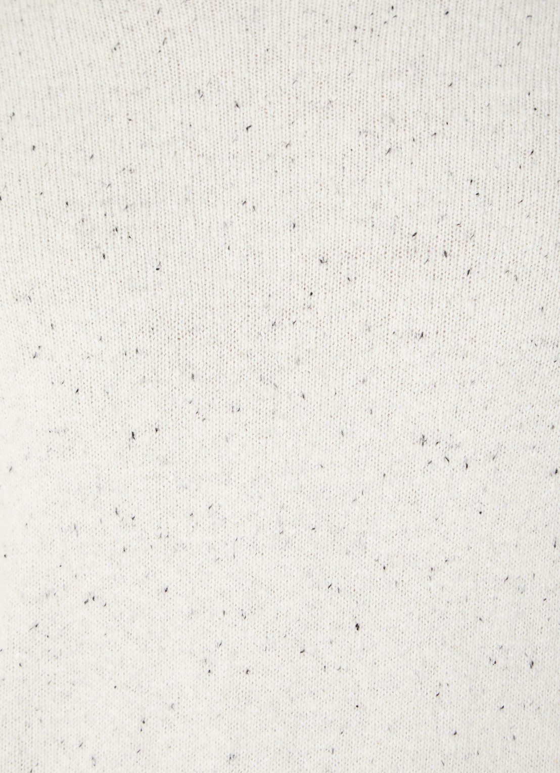 Marc O'Polo Fijngebreide pullover in wolblend met gemêleerd dessin - detail 2 gebroken wit