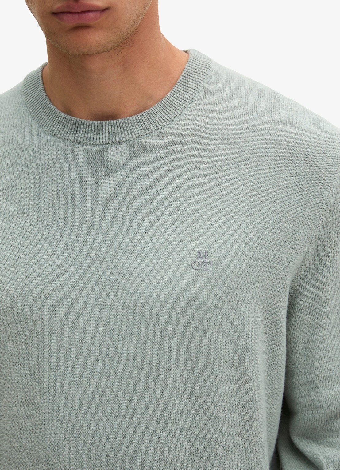 Marc O'Polo Pullover in wolblend  - detail 2 mint