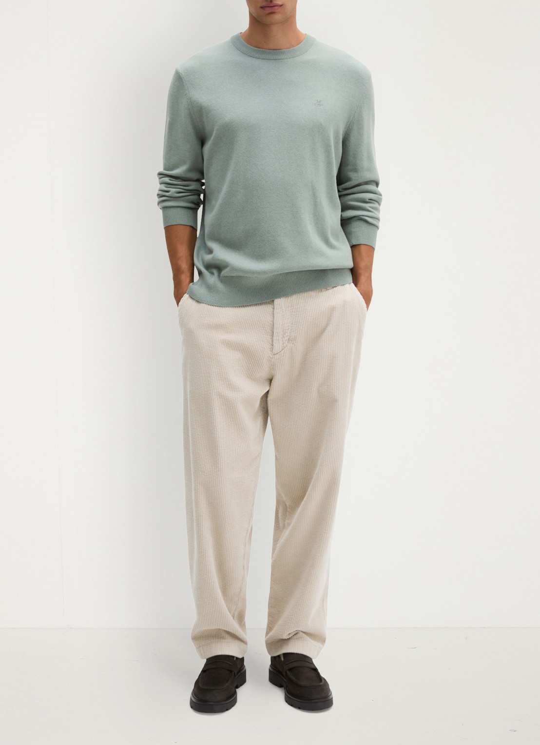 Marc O'Polo Pullover in wolblend  - voorkant 5 mint