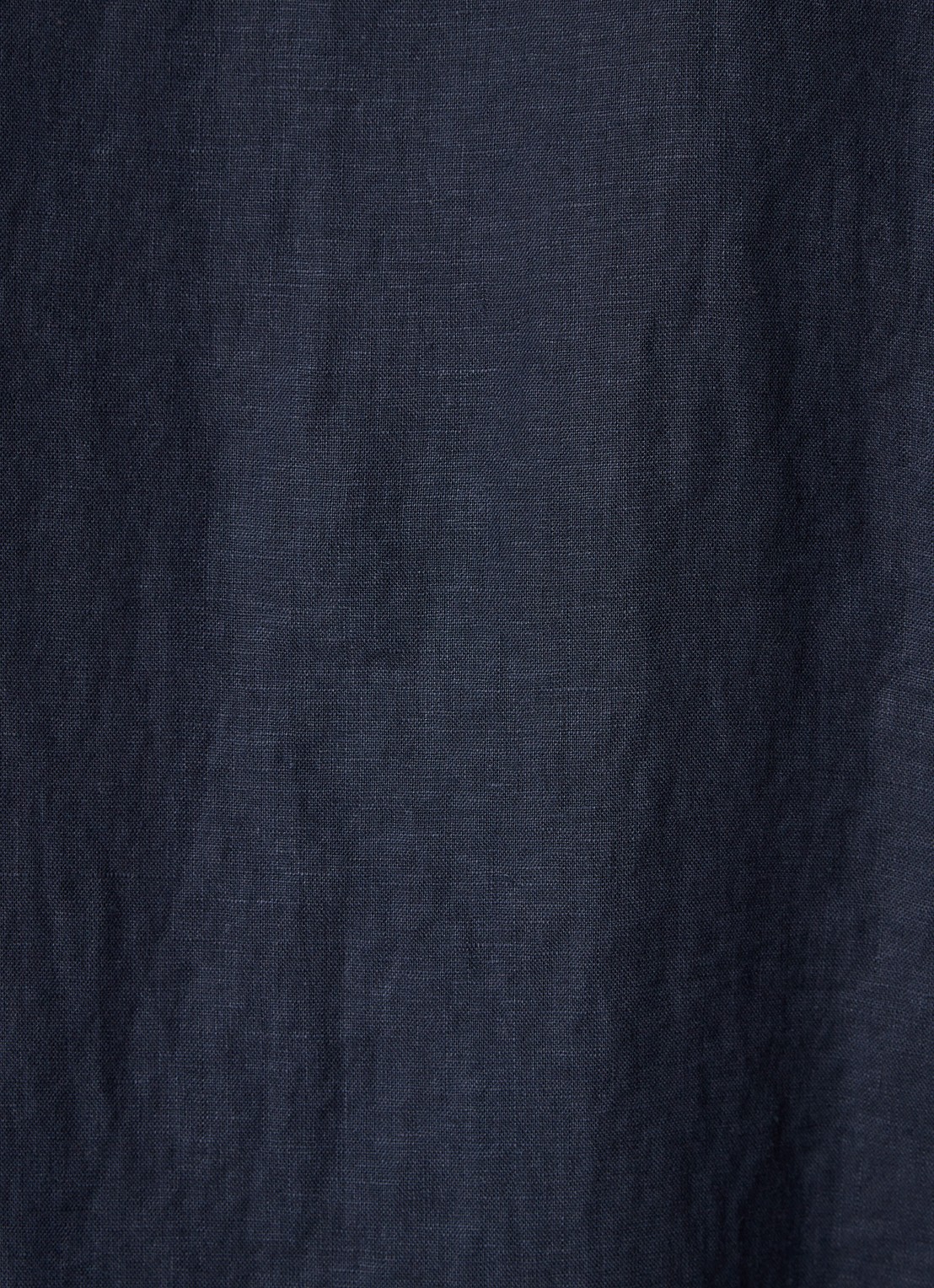 Marc O'Polo Regular fit overhemd van linnen met borstzak  - detail 5 donkerblauw