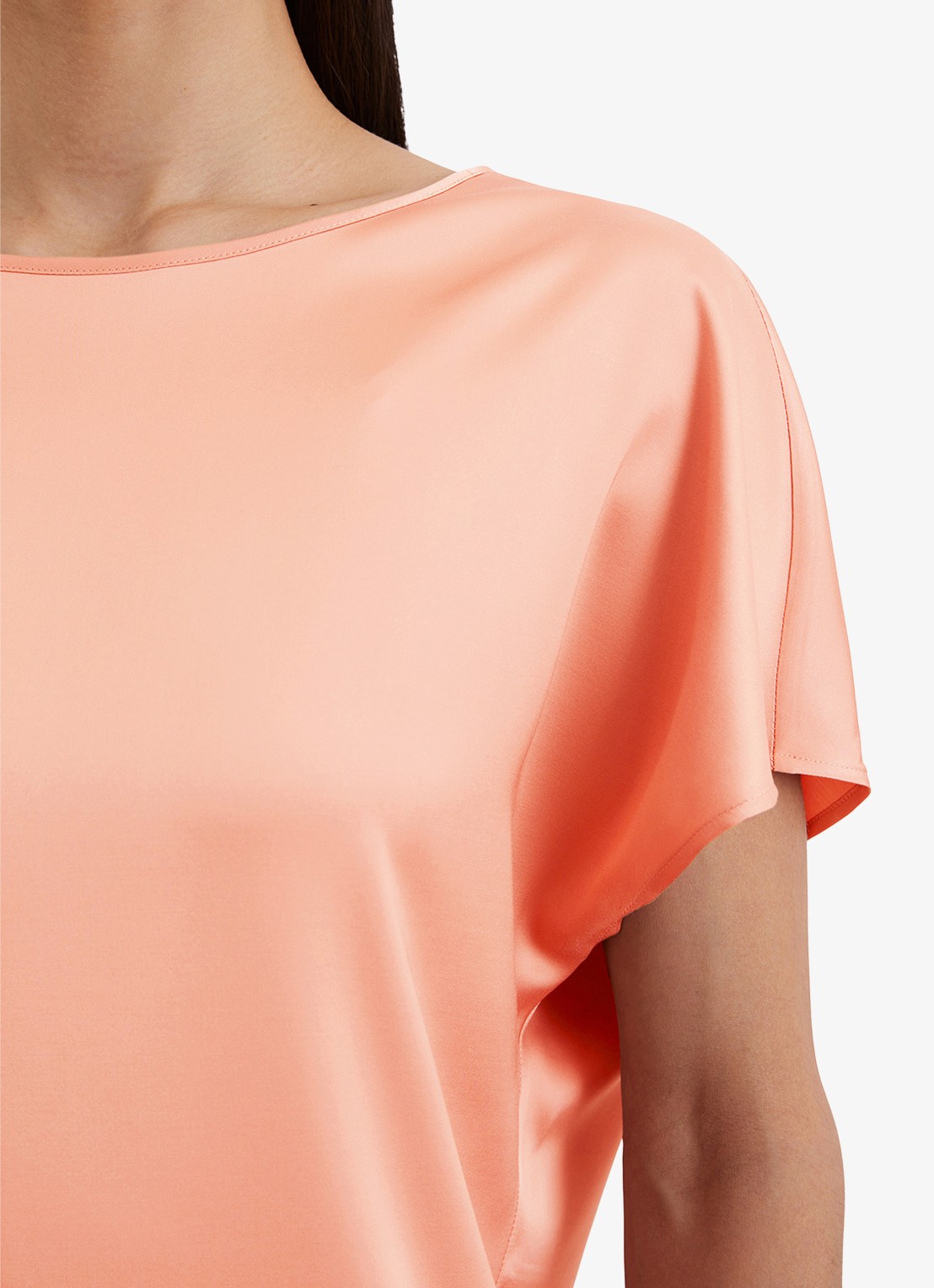 Marc O'Polo Top met vlindermouw - detail 2 oranje