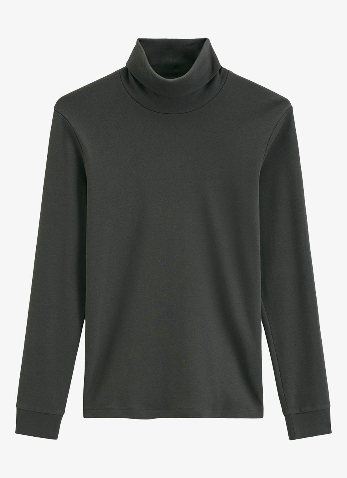 Marc O'Polo Trui met col  - voorkant 4 khaki