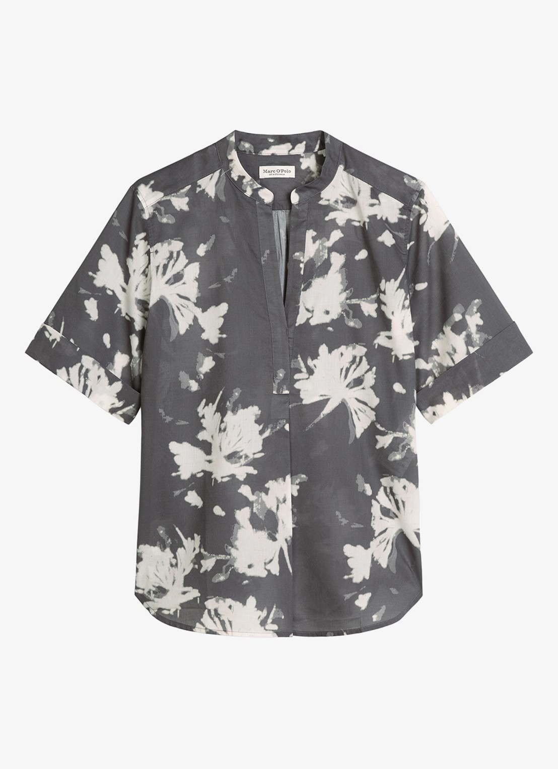 Marc O'Polo Tuniek met print - voorkant dark grey-0532 / grijs