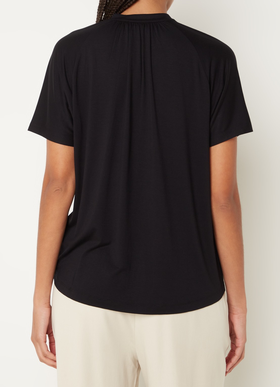 Marc O'Polo Tuniek van jersey - achterkant 4 zwart
