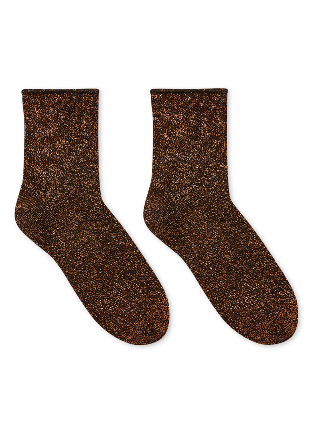 MarcMarcs Blackpool sokken met lurex in 2-pack - voorkant koper