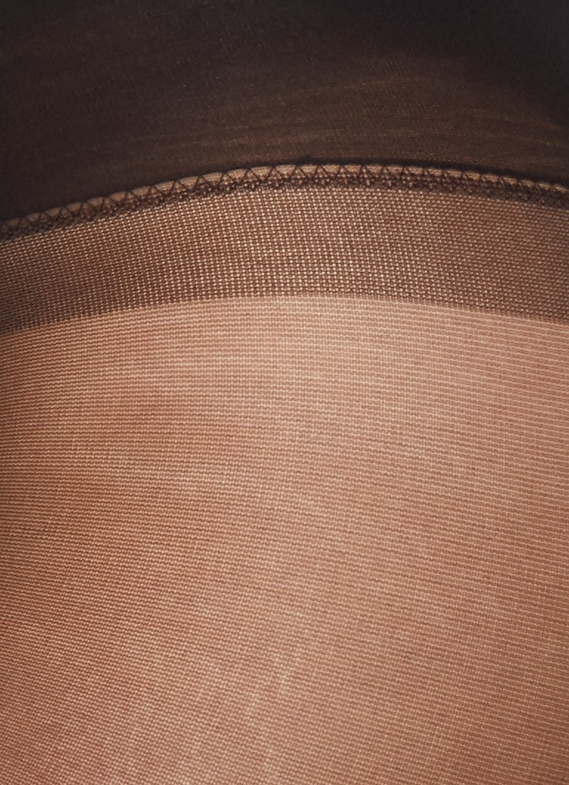 MarcMarcs Comfort panty in 40 denier met zijdeglans - detail 3 zwart