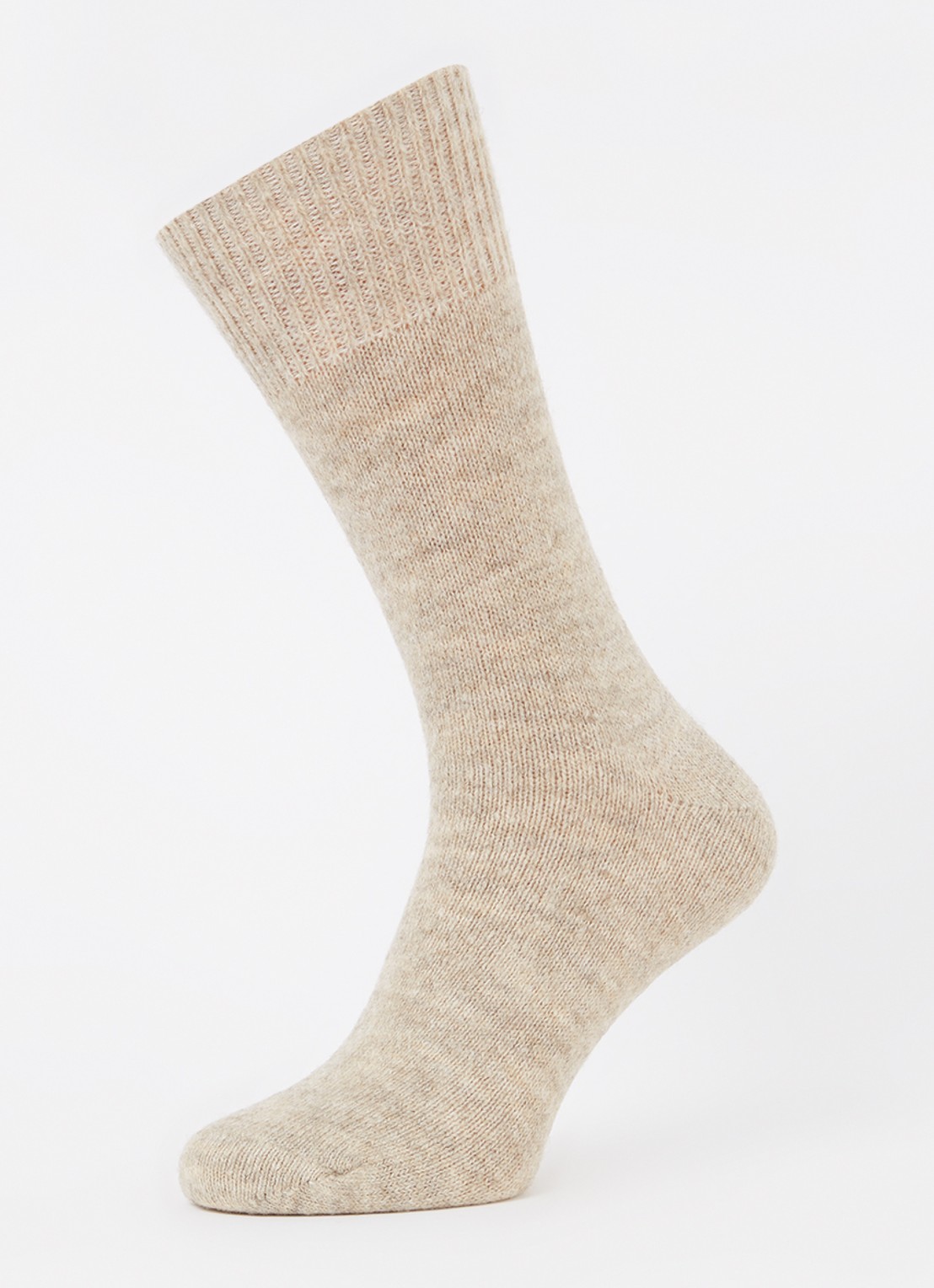 MarcMarcs Ellen sokken in wolblend - detail 3 beige