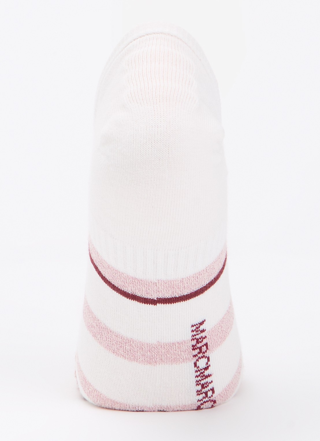 MarcMarcs Footies sneakersokken in 2-pack - voorkant 2 multicolor