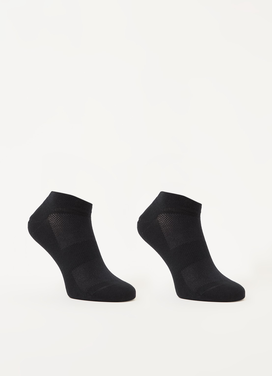 MarcMarcs Sneakersokken in 2-pack - voorkant 2 donkerblauw