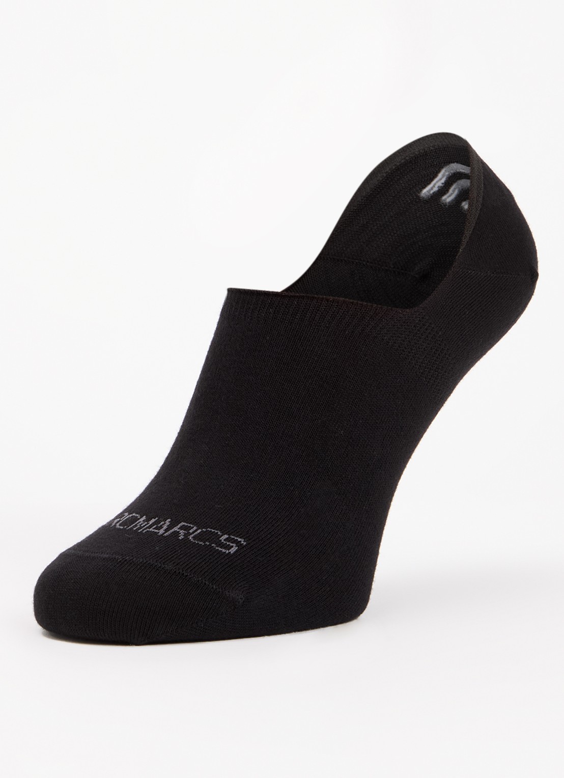 MarcMarcs Sneakersokken in 2-pack - detail zwart