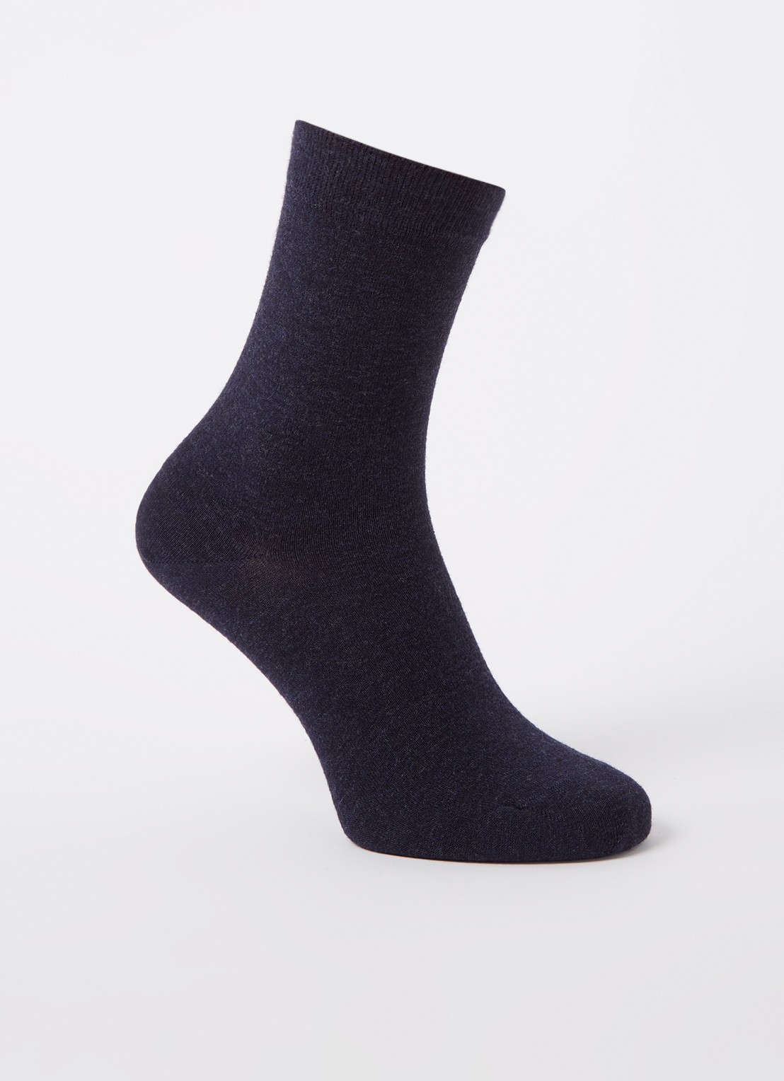 MarcMarcs Sokken in kasjmierblend - voorkant donkerblauw
