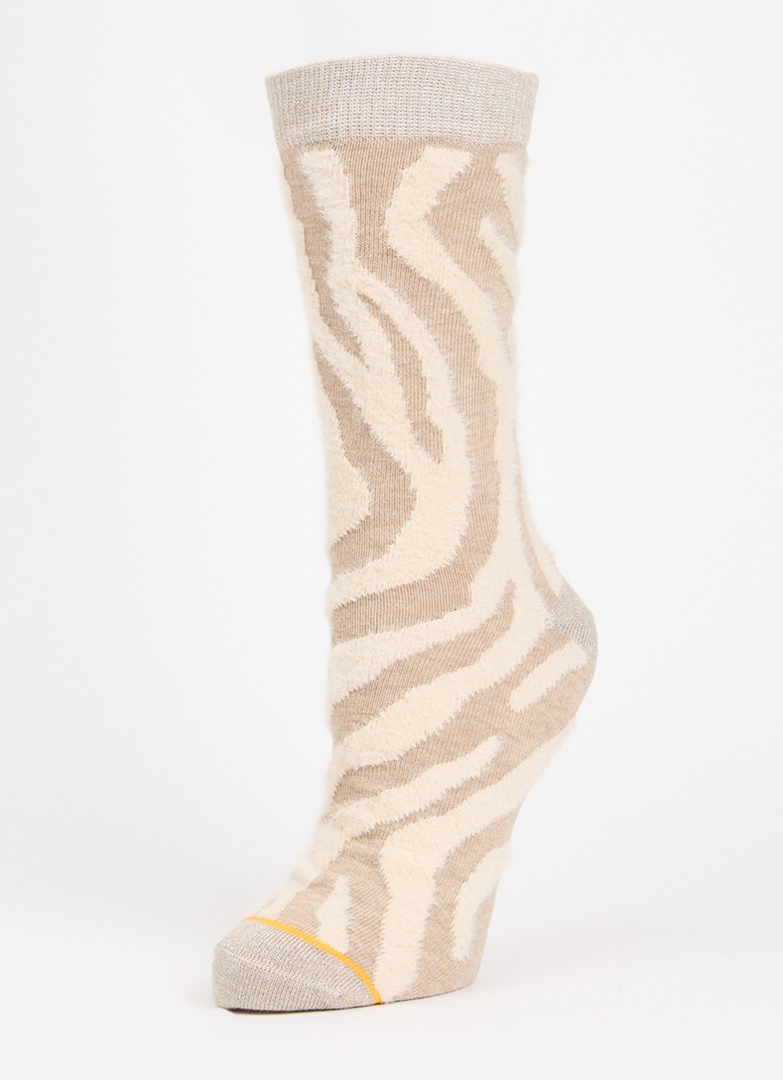 MarcMarcs Teresa sokken in katoenblend met lurex - detail beige