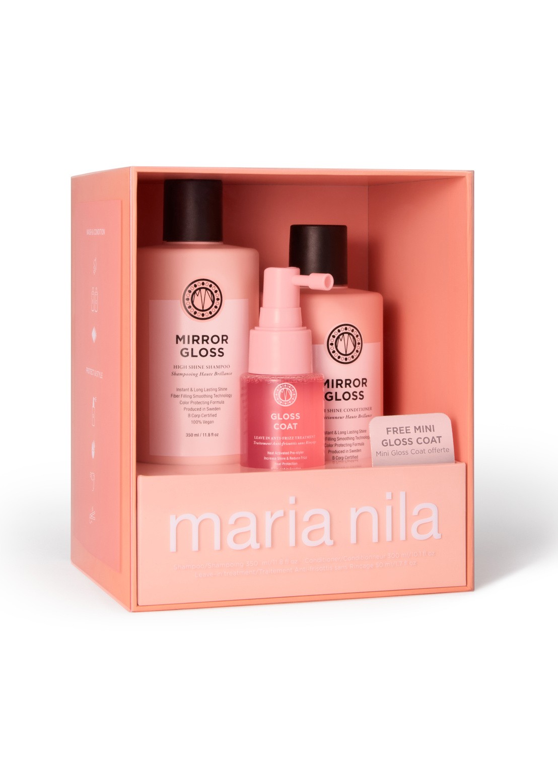 Maria Nila Beauty Box AW26 Mirror Gloss -  Limited Edition haarverzorgingsset  - voorkant 3 undefined