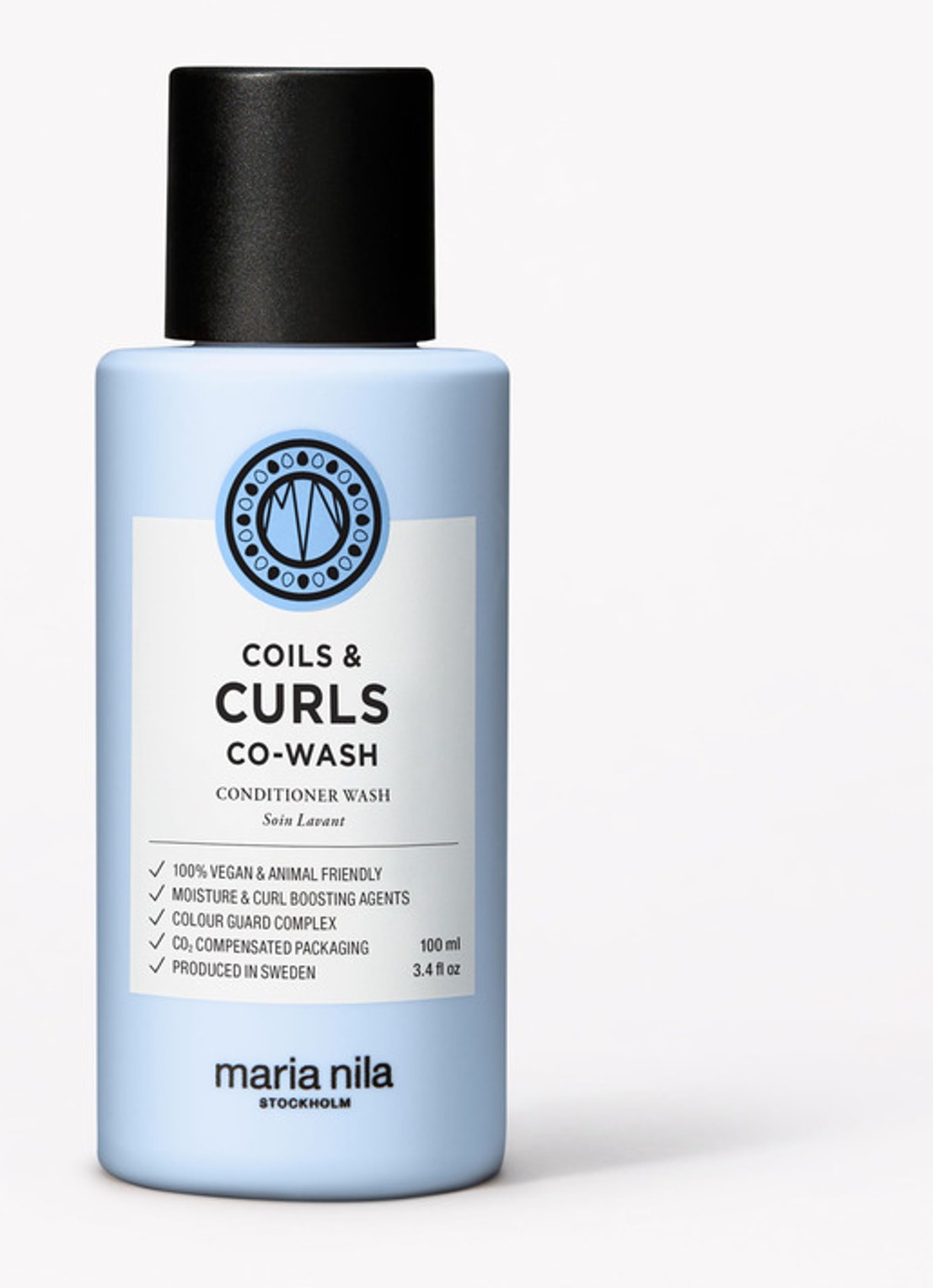 MARIA NILA Coils & Curls Co-wash - reinigende conditioner - voorkant undefined