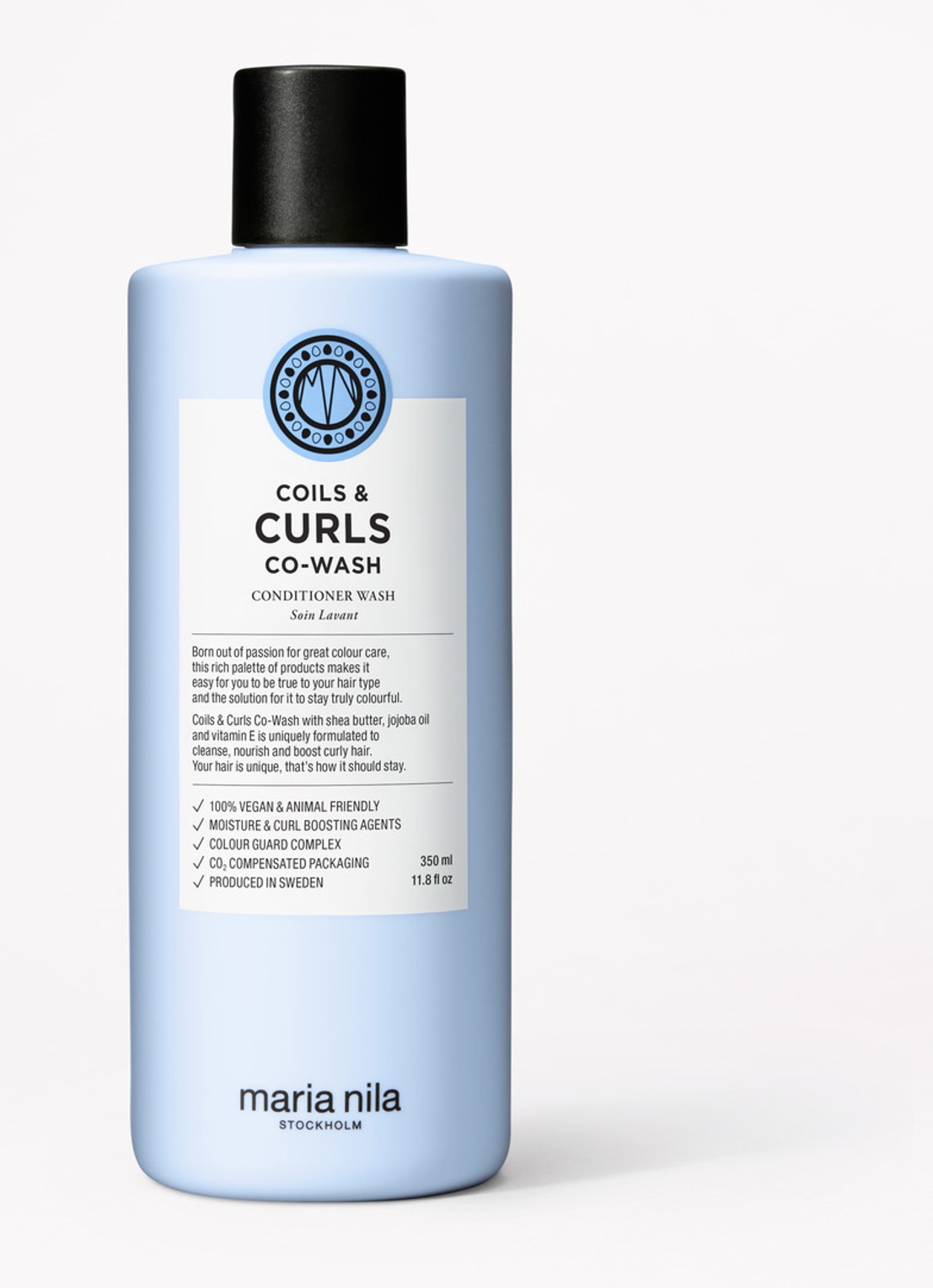 MARIA NILA Coils & Curls Co-wash - reinigende conditioner - voorkant 4 undefined