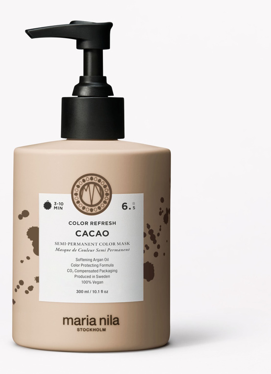 MARIA NILA Color Refresh 6.00 Cacao - kleurmasker - voorkant beige
