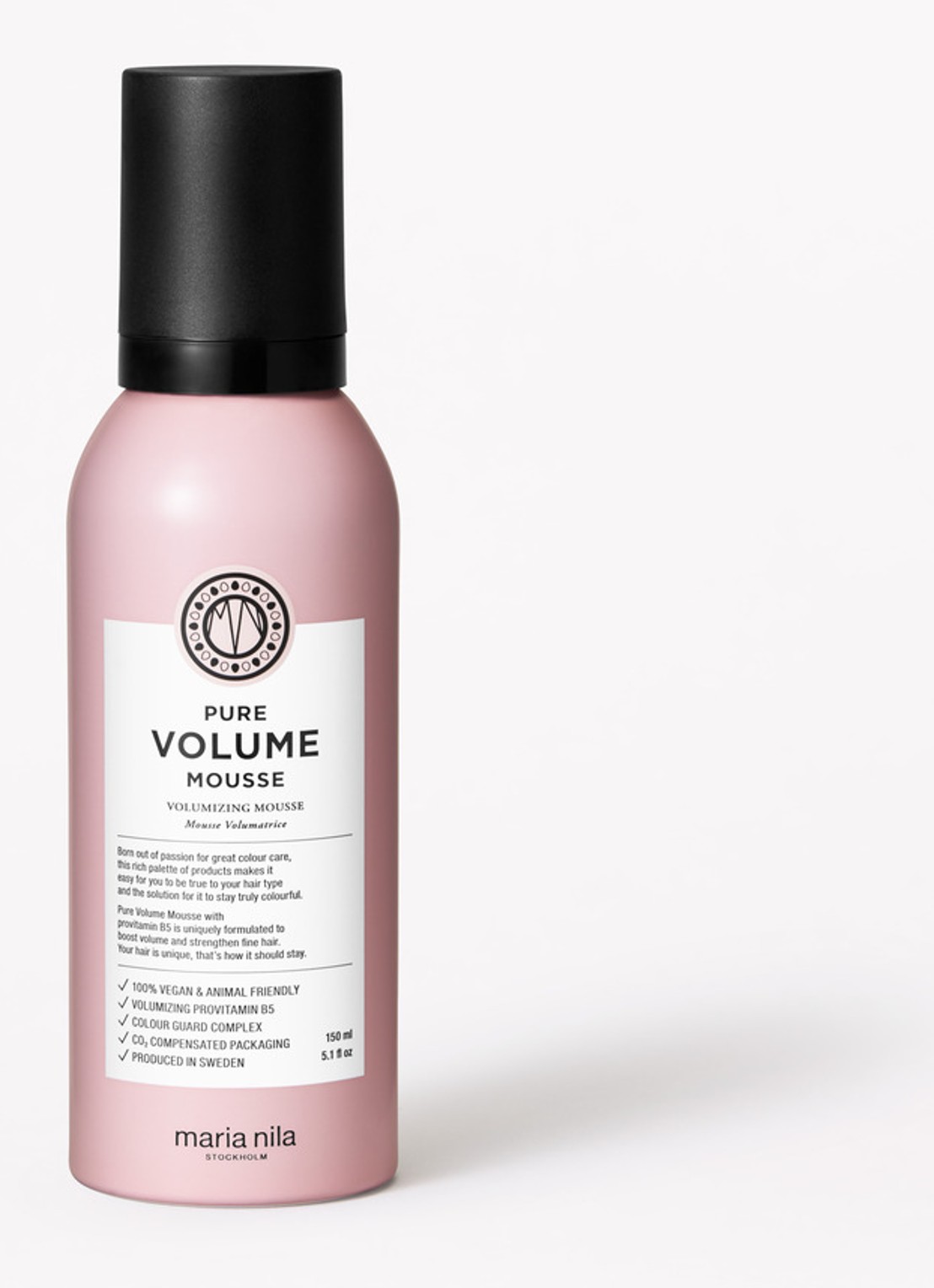 MARIA NILA Pure Volume Mousse - mousse - voorkant 2 undefined
