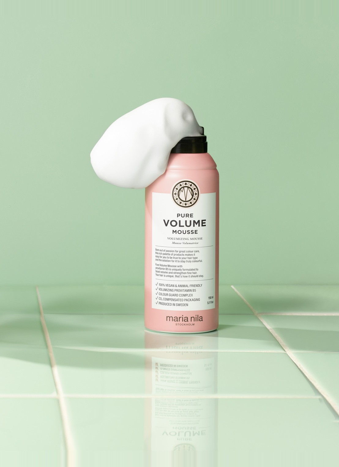 MARIA NILA Pure Volume Mousse - mousse - voorkant 3 undefined