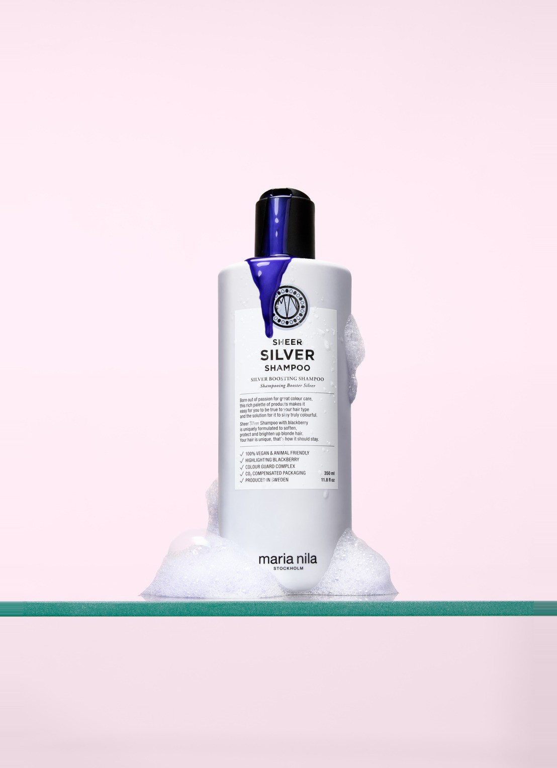MARIA NILA Sheer Silver Shampoo - shampoo - voorkant 3 undefined