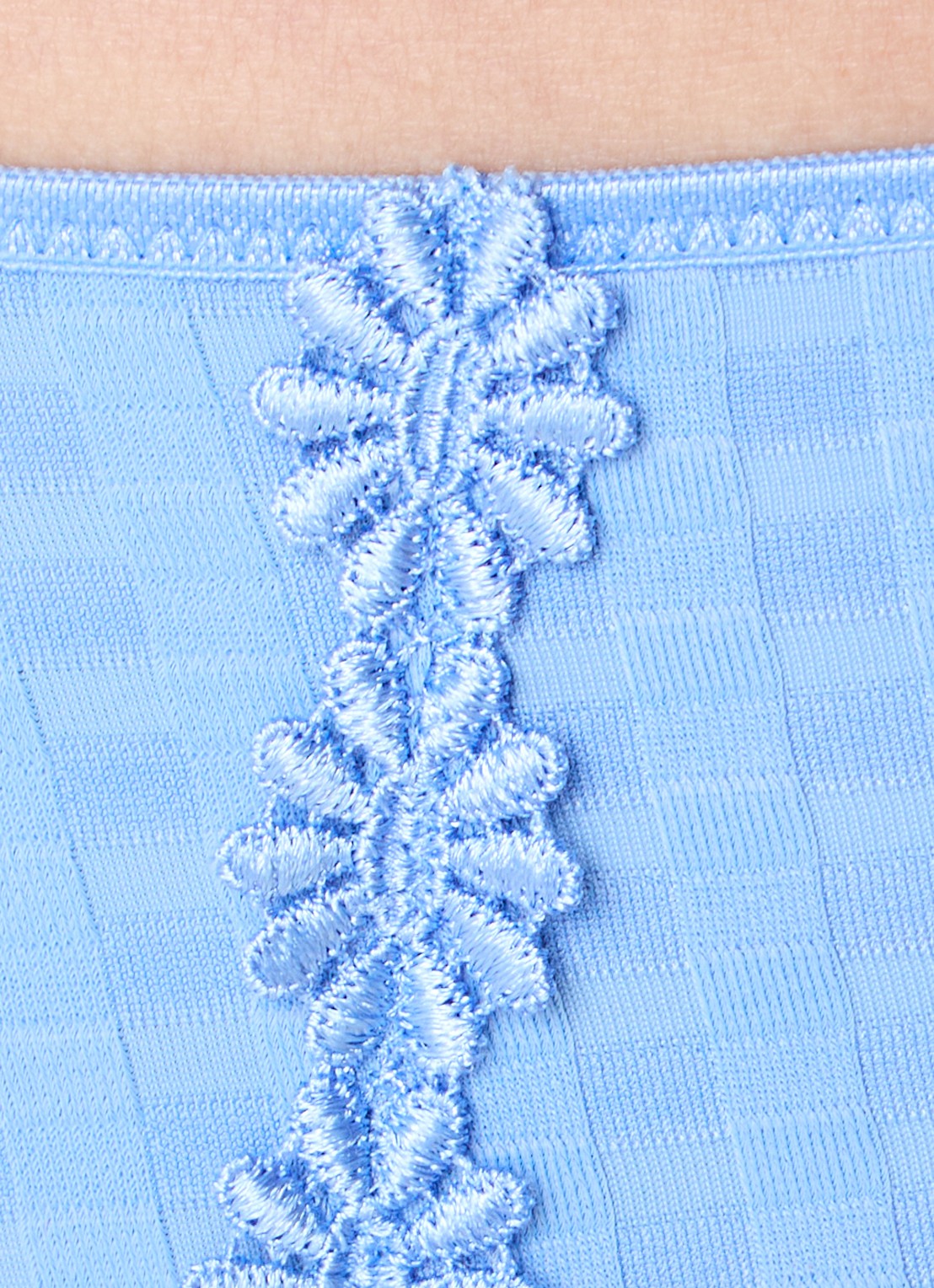 Marie Jo  Avero hipster met ruitdessin en glansdraad - detail 5 blauw