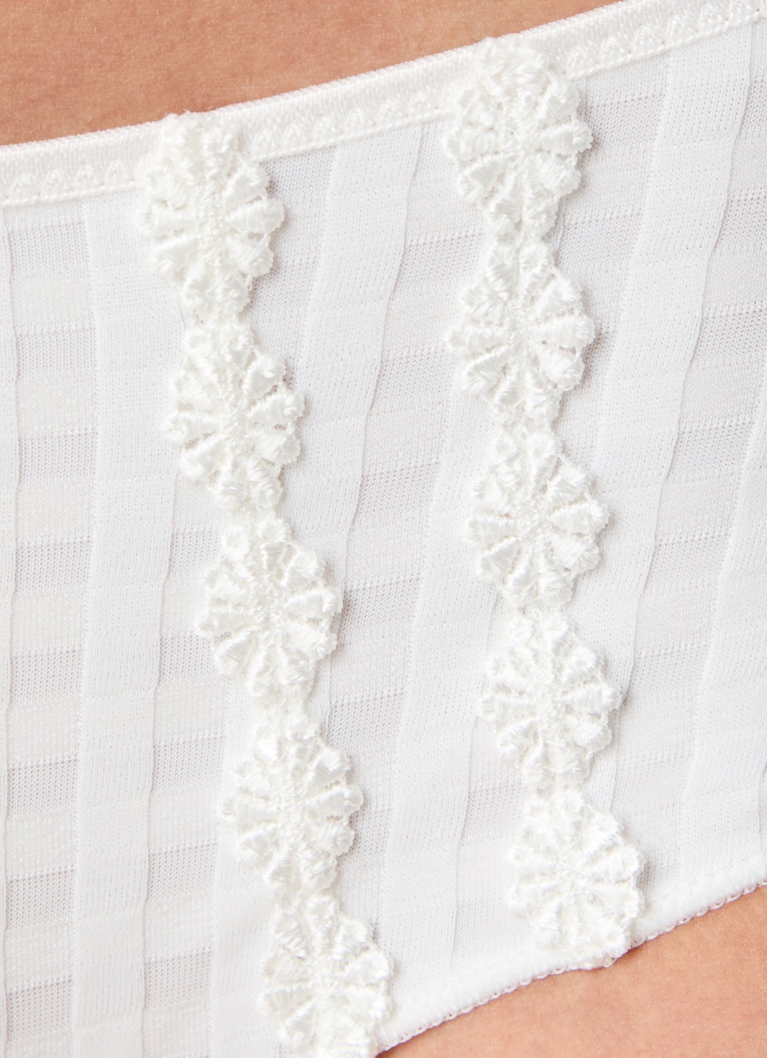 Marie Jo Avero hotpants - detail 4 gebroken wit