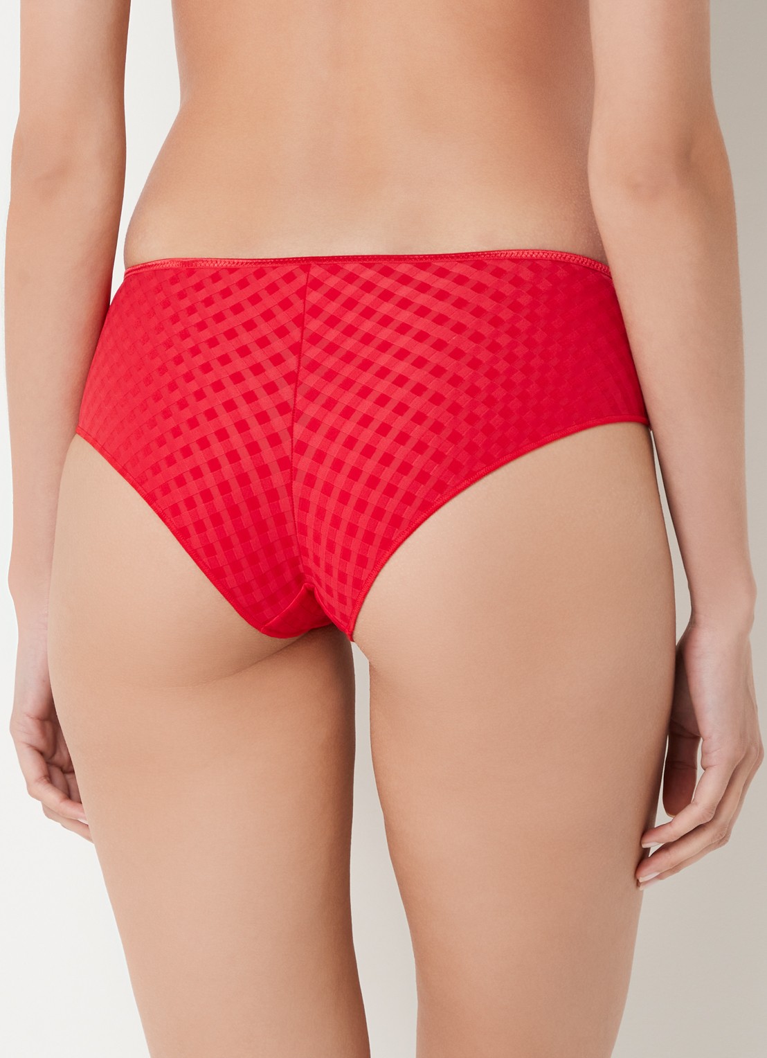 Marie Jo Avero hotpants - achterkant steenrood