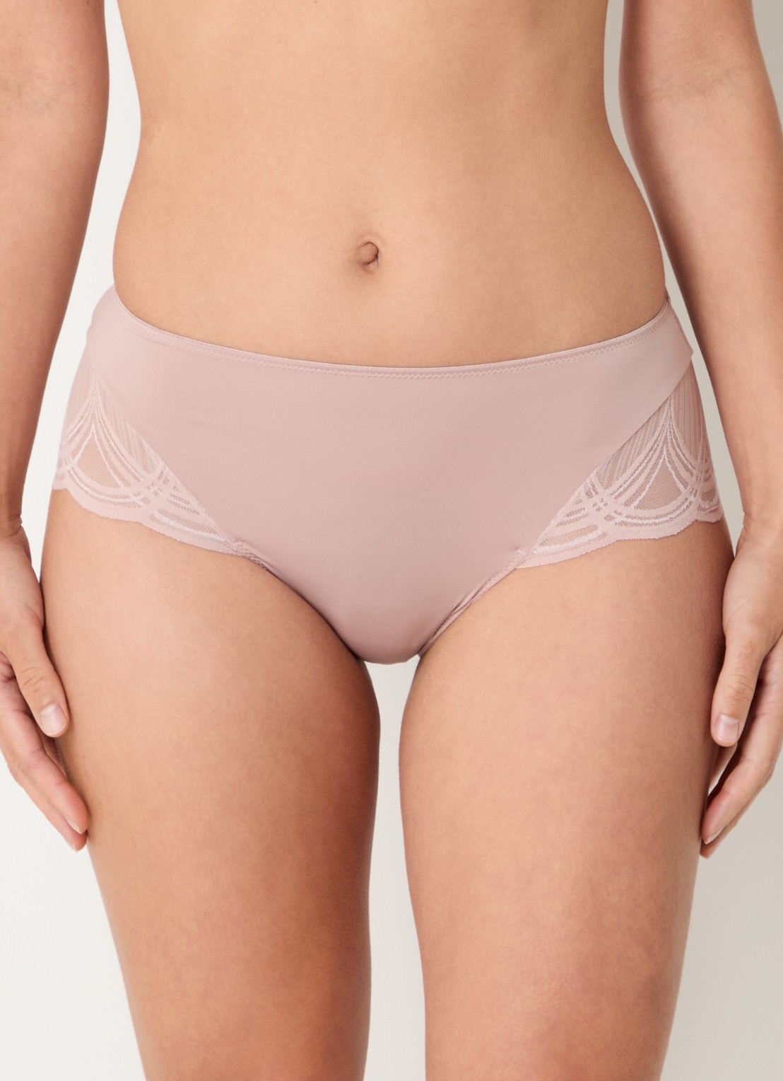 Marie Jo Cathia slip met kant - detail 2 oudroze