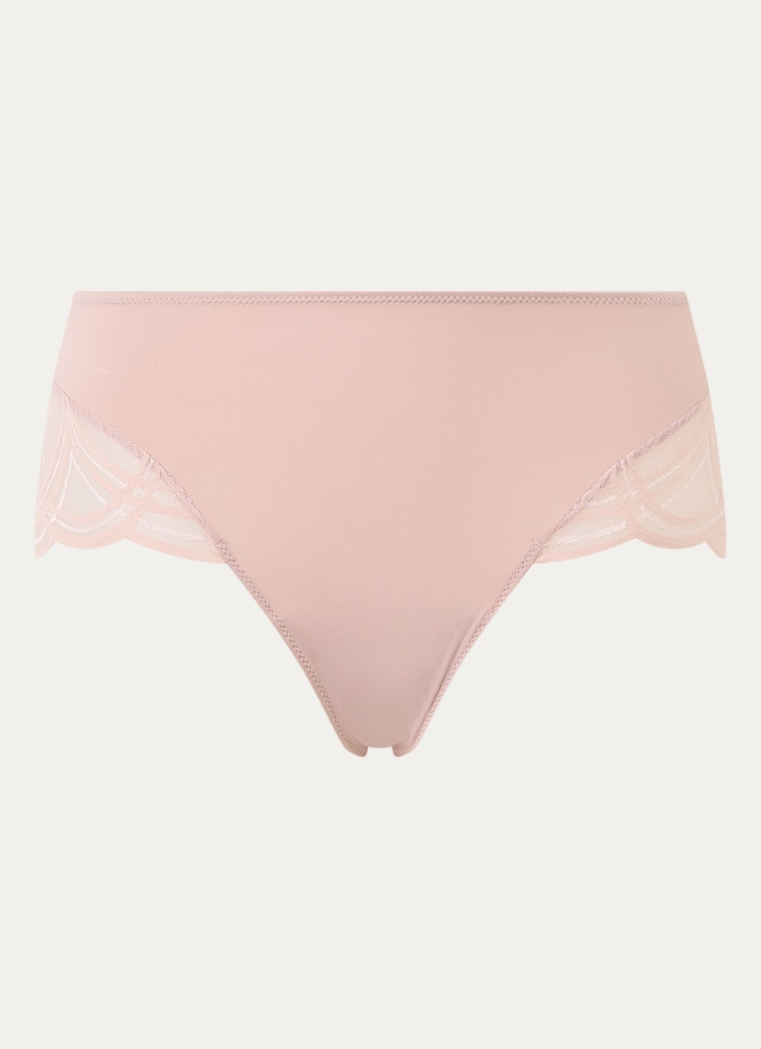 Marie Jo Cathia slip met kant - voorkant 4 oudroze