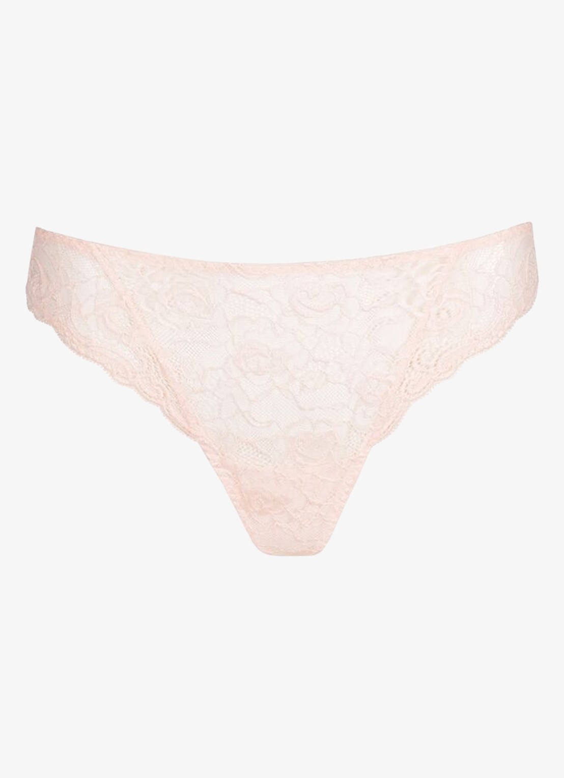 Marie Jo Cyrile tanga van kant - voorkant 4 lichtroze