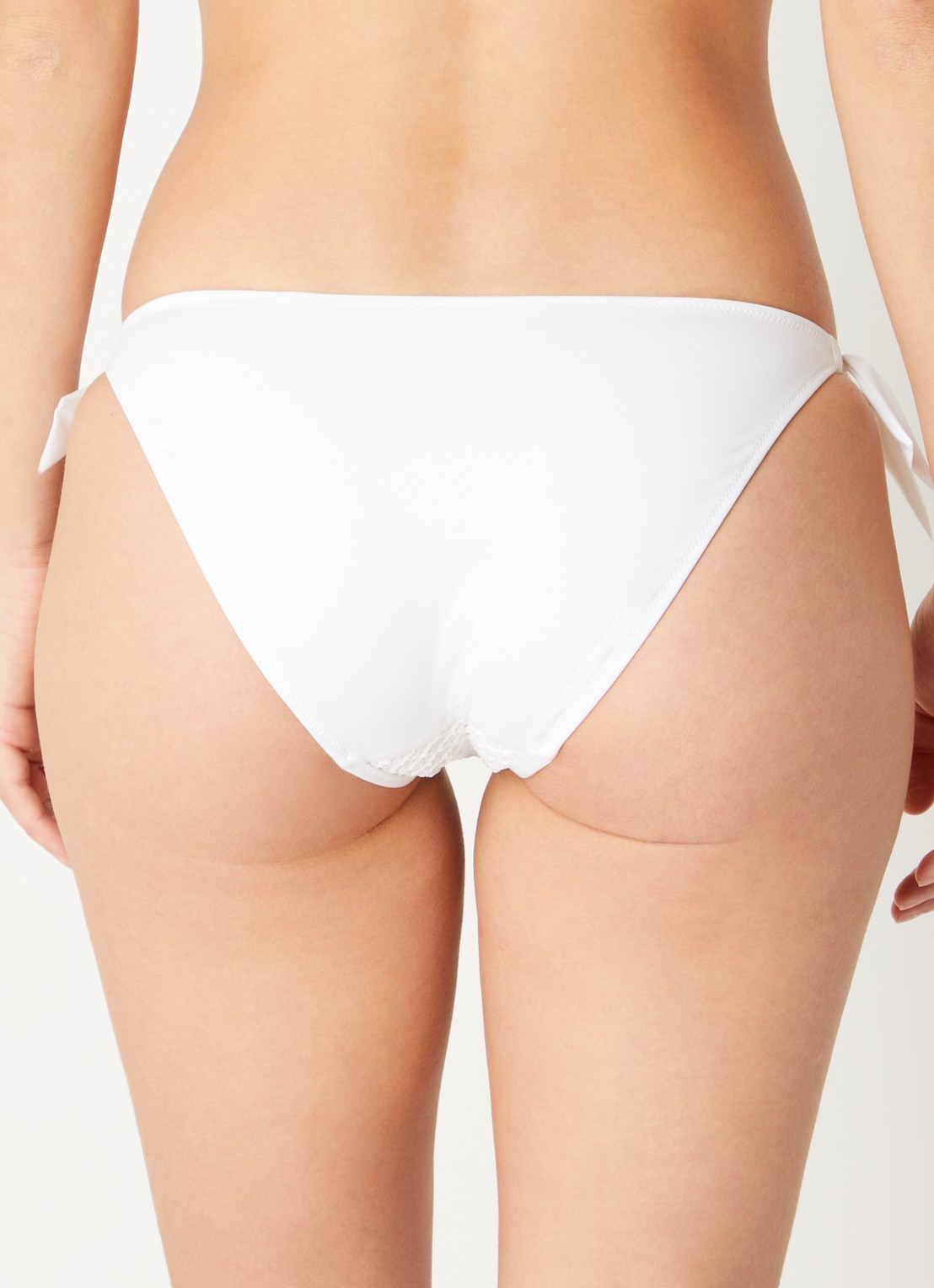 Marie Jo Emly bikinislip met geknoopt detail - achterkant wit