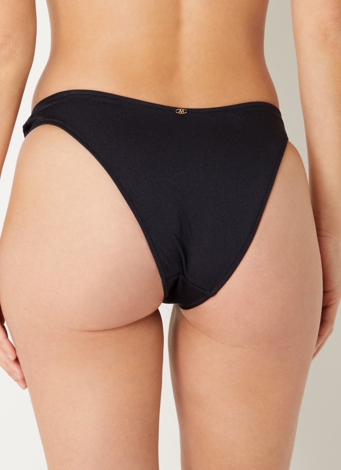 Marie Jo Hello Sunset bikinislip met glanzende finish - achterkant zwart