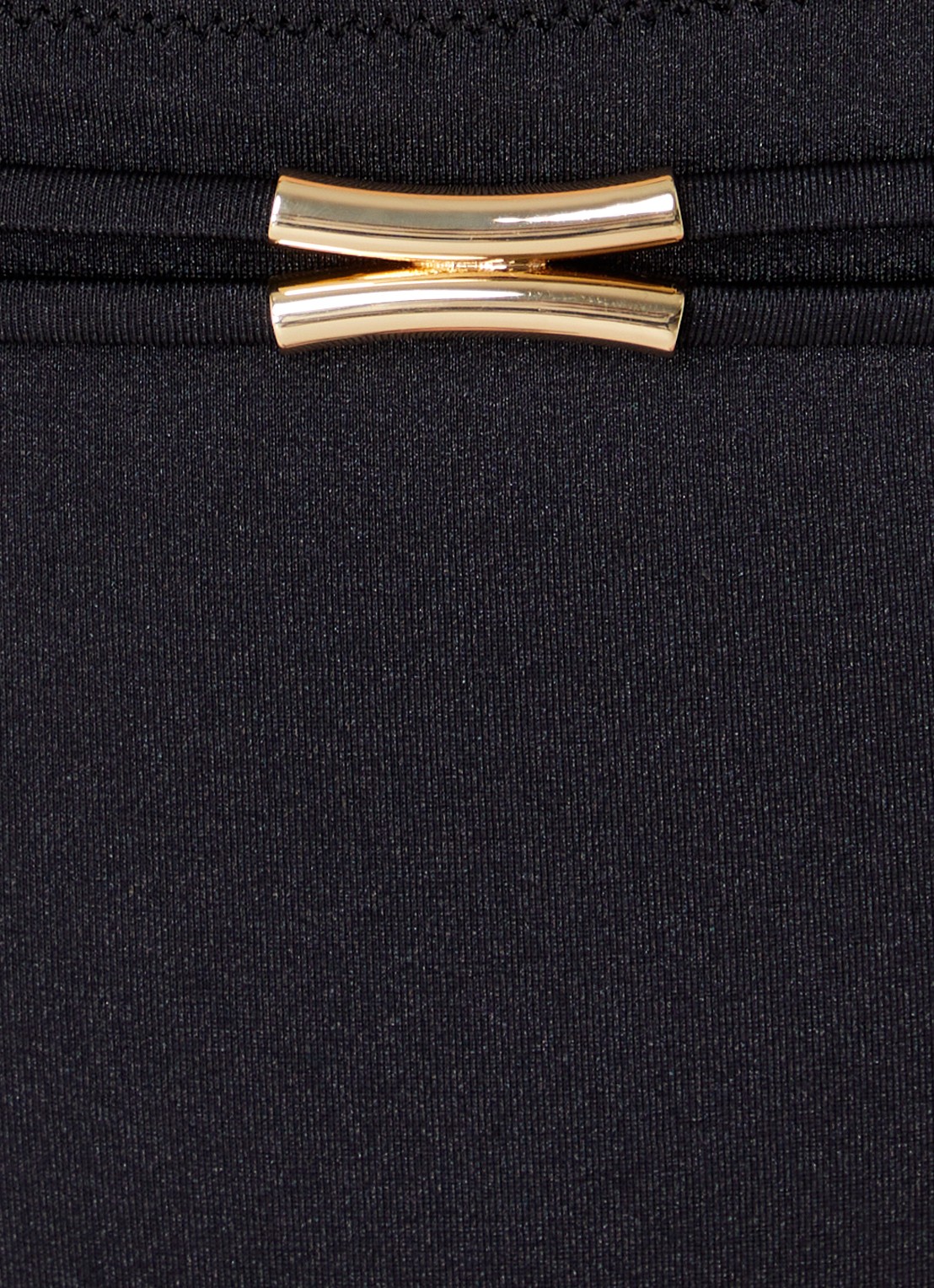 Marie Jo Hello Sunset high waisted bikinislip met glazende finish - detail 2 zwart