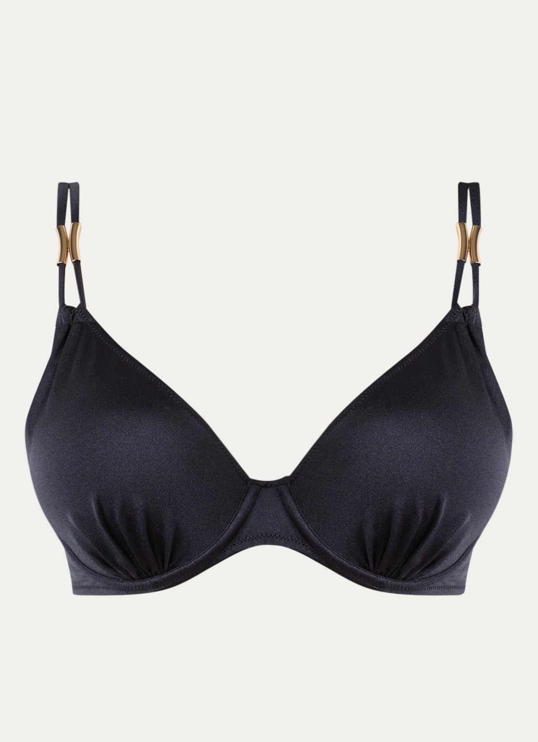 Marie Jo Hello Sunset push-up bikini met beugel - voorkant zwart