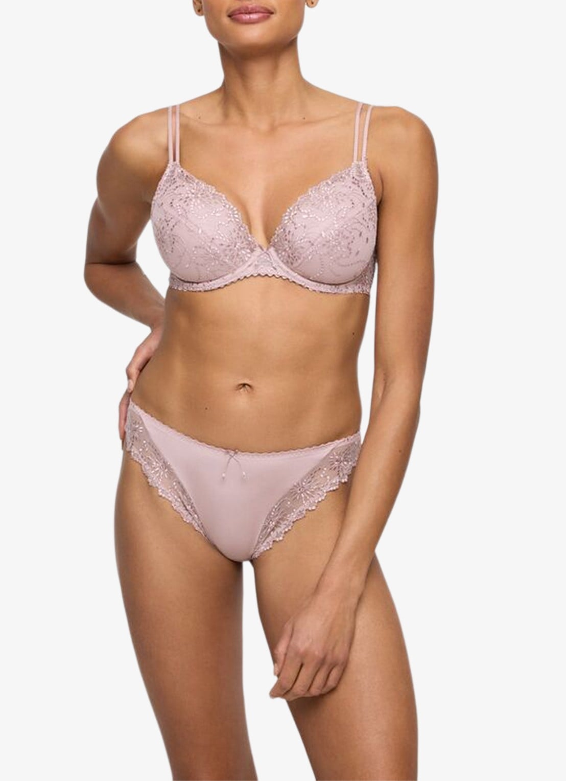 Marie Jo Jane push-up bh met uitneembare vulling - voorkant 2 oudroze