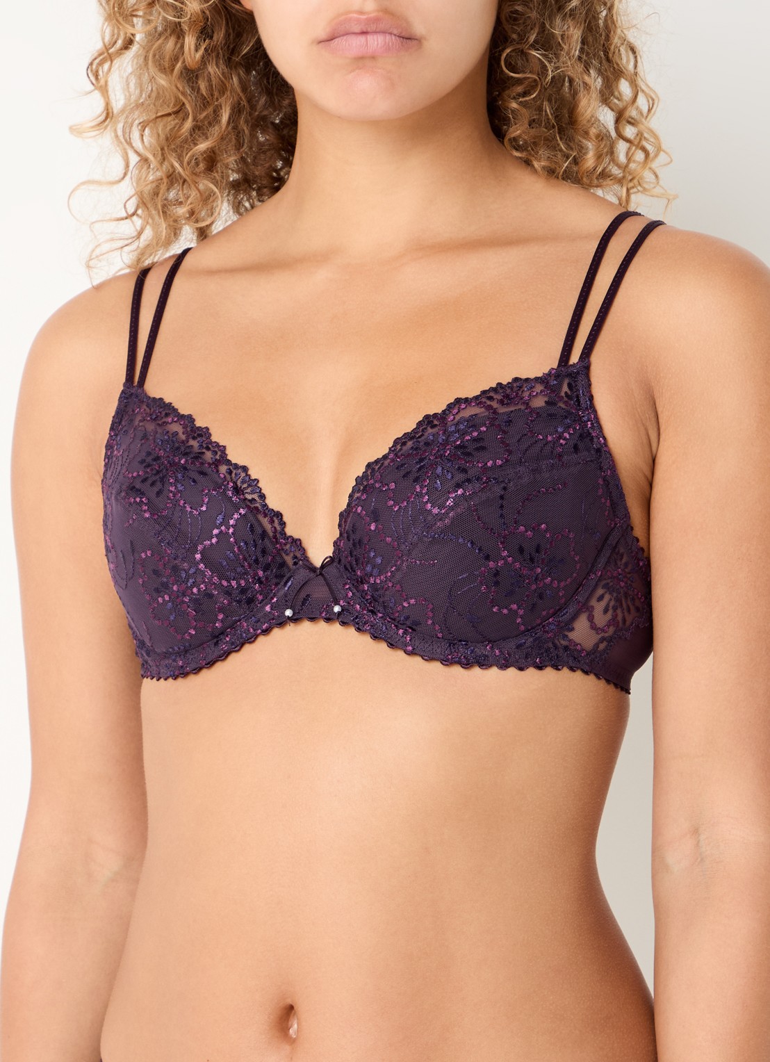 Marie Jo Jane push-up bh met uitneembare vulling - detail 2 paars