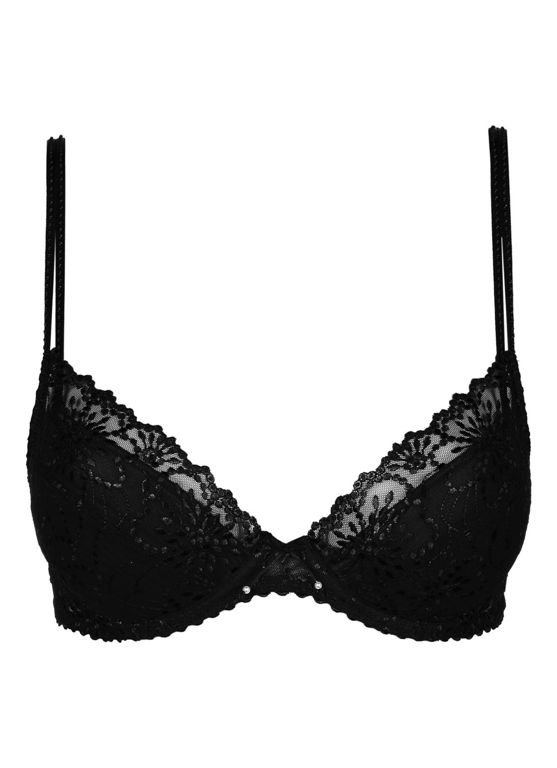 Marie Jo Jane push-up bh  - voorkant 3 zwart