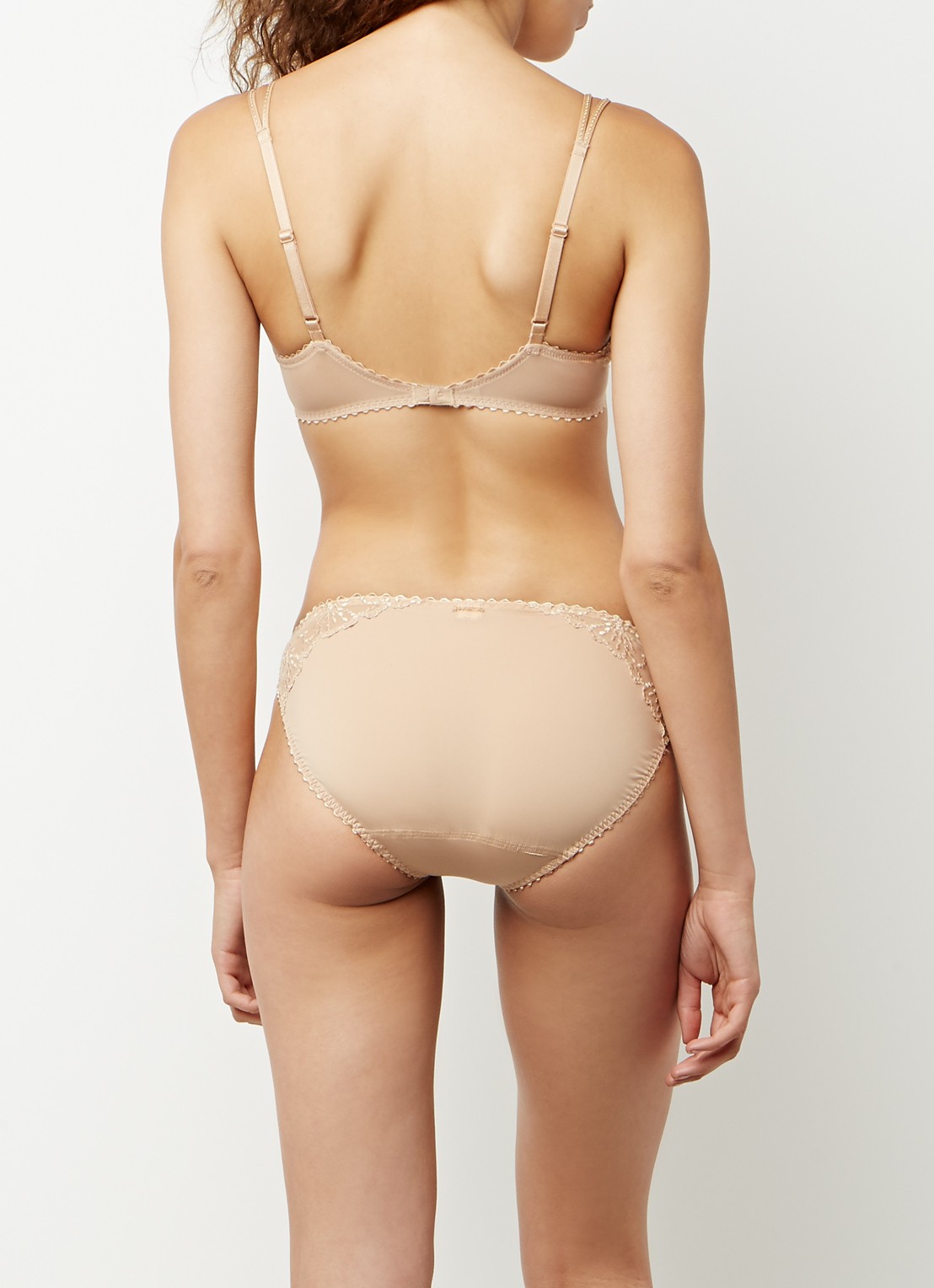 Marie Jo Jane slip - achterkant 3 donkerbeige