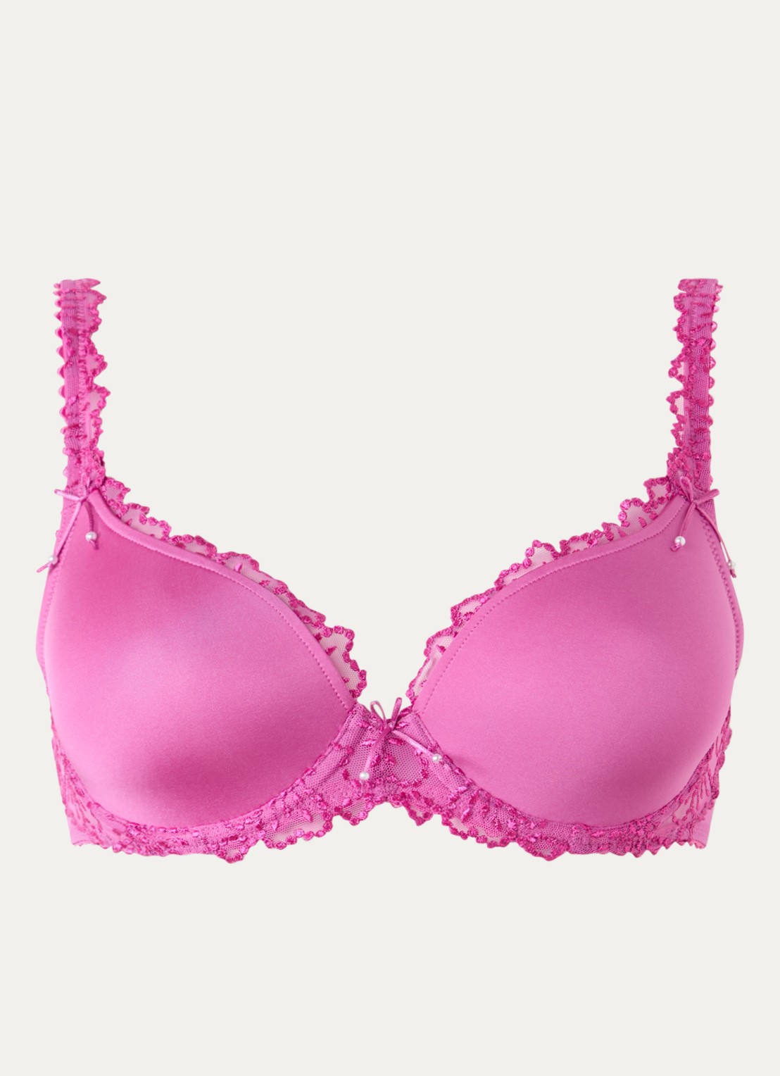 Marie Jo Jane voorgevormde bh met kralendecoratie - voorkant 5 fuchsia