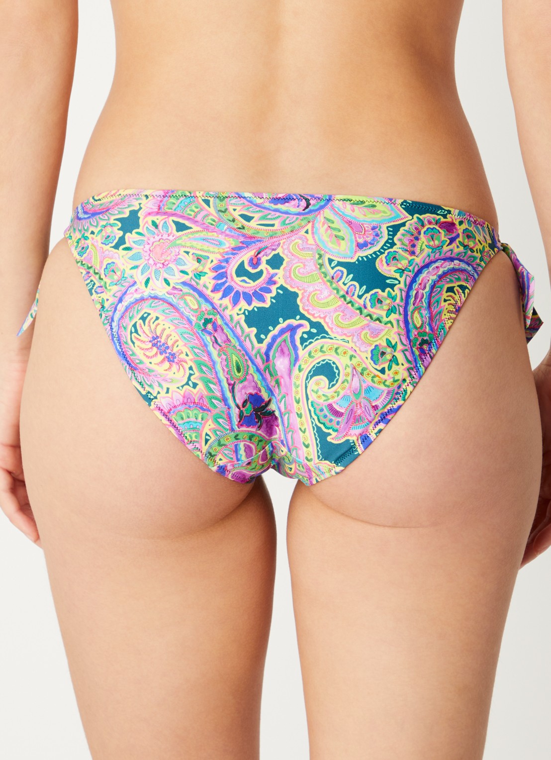 Marie Jo Jolise bikinislip met print[ - achterkant 3 donkergroen