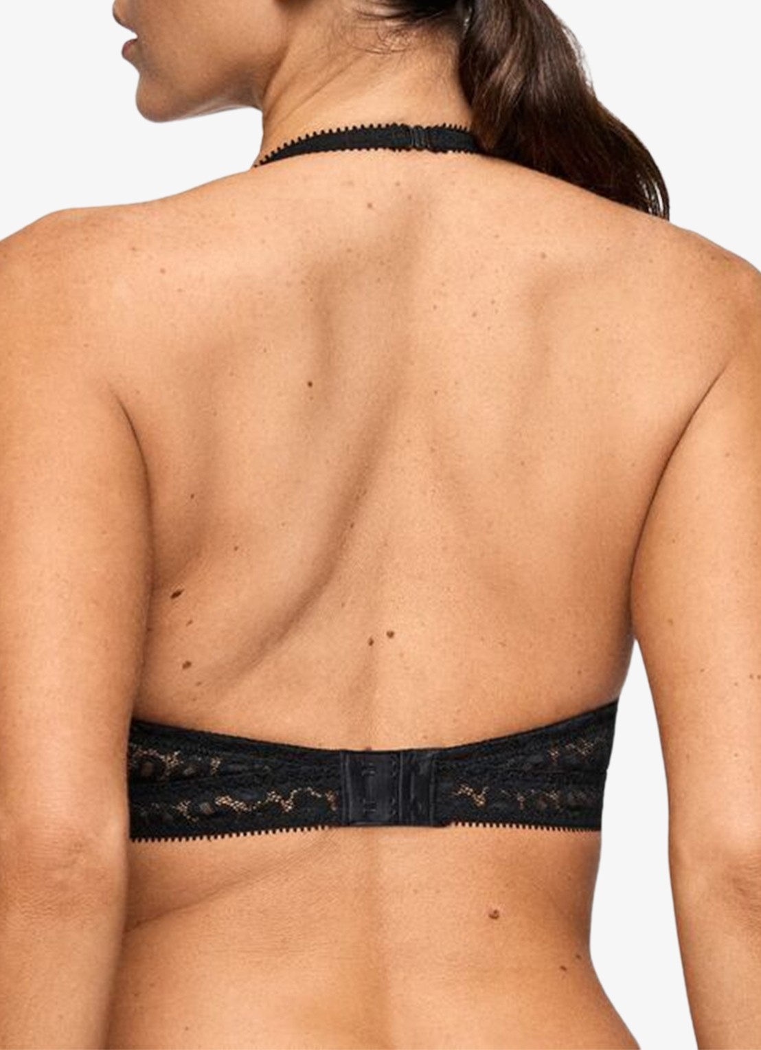 Marie Jo Juliane bralette met panterprint - detail 7 zwart
