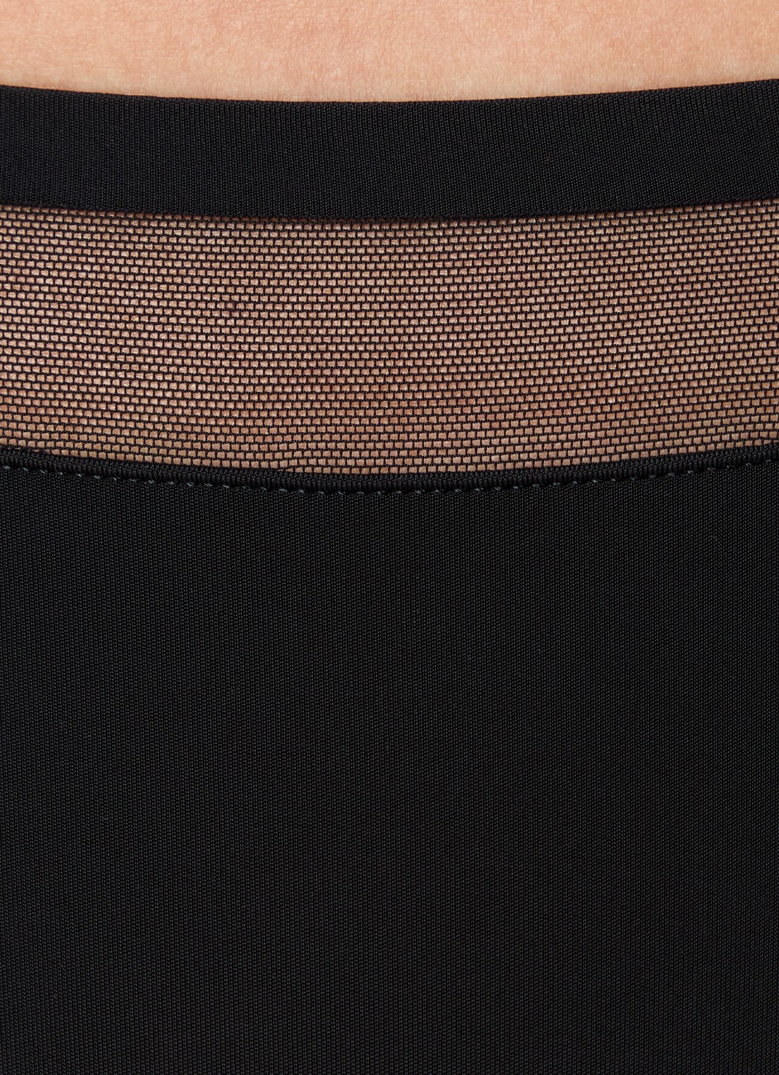 Marie Jo Louie naadloze hipster met mesh - detail 8 zwart